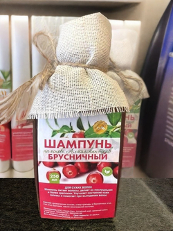 Шампунь для волос на основе Алтайских трав Брусничный