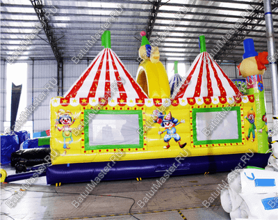 Надувной батут "Маленькие клоуны" 8*4*5.5