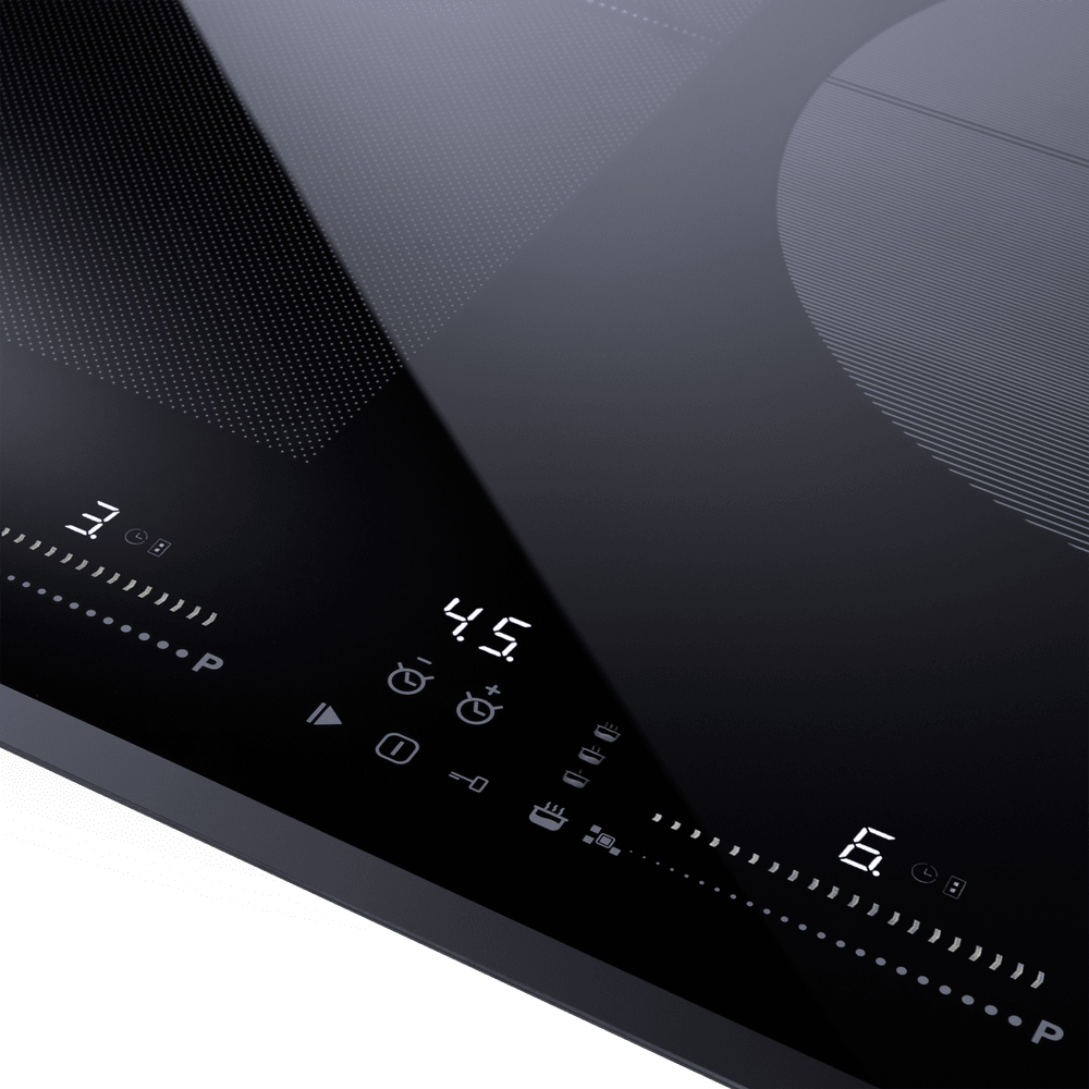 Встраиваемая индукционная варочная панель Maunfeld CVI804SFBK LUX Inverter