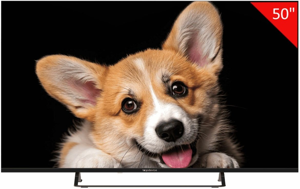 Телевизор  TopDevice TDTV50CS03U_BK