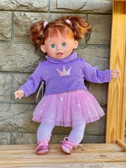 Кукла Nines 45см CUCA мягконабивная в пакете (6910K1)