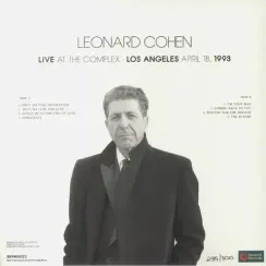 Leonard Cohen – Live At The Complex - Los Angeles April 18, 1993 - Blue LP