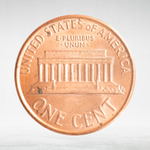 USA, 1 Cent, 1990 - Lincoln Memorial Cent, XF
