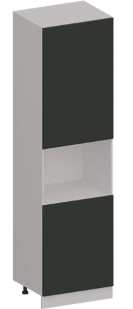 Кухня Модуль ШП 600 Белый / Насыщенно-зеленый