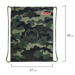 Мешок для обуви ПИФАГОР, 1 отделение, 40х32 см, "Military", 271599