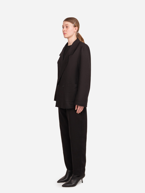 Пиджак унисекс "Воля". Черный