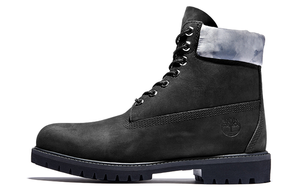 Timberland Premium 6-Inch Black Sliver Boots