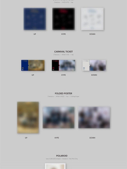Альбом Enhypen - Border : Carnival 2nd Mini Album 3 Version SET