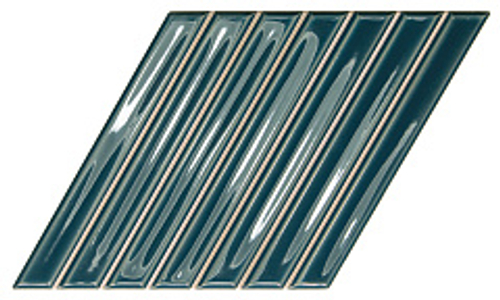 Керамическая плитка для стен WOW SPIKE BARS B Peacock Gloss 15x25,9