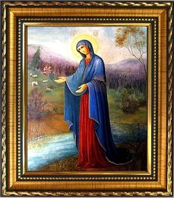 Набор алмазная мозаика Икона Святой Девы Марии My Art (MRT-TN901, На подрамнике)