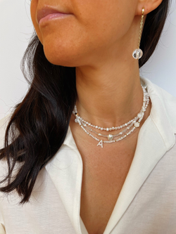 Серьги Горный хрусталь