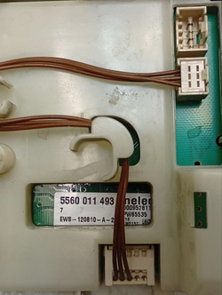 WAE20443OE кт16 Электронный модуль с дисплеем к стиральной машине Bosch 700083 б/у