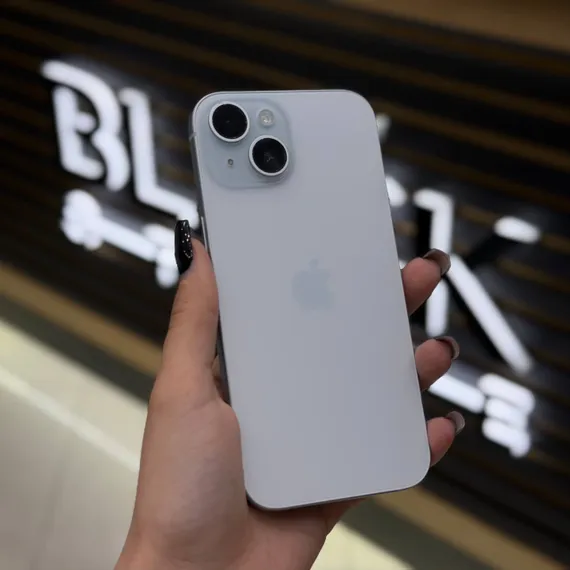 Б/У Телефон Apple iPhone 15 128Gb Blue 81% (LHY7L7QXP9)