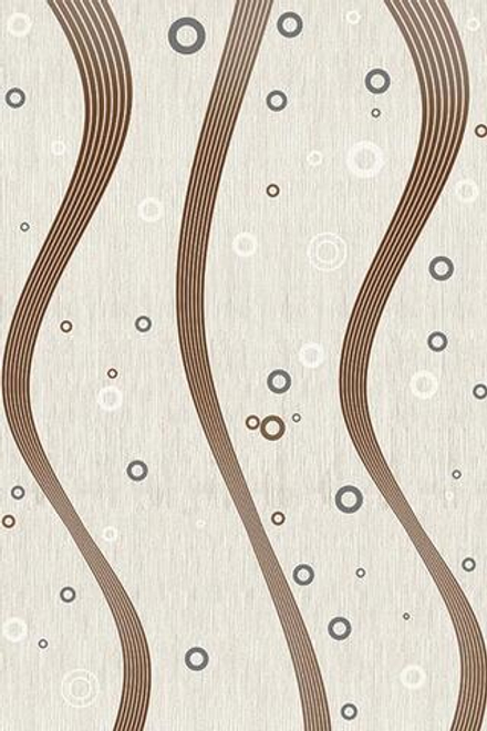 Панель ПВХ АРСЕНАЛ Волна бежевая 0123-2