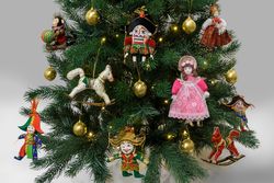 Ёлочные игрушки ручной работы