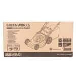 Аккумуляторная газонокосилка Greenworks GС82LM46 82V 82В (без АКБ и ЗУ) нож 46 см, 2502407