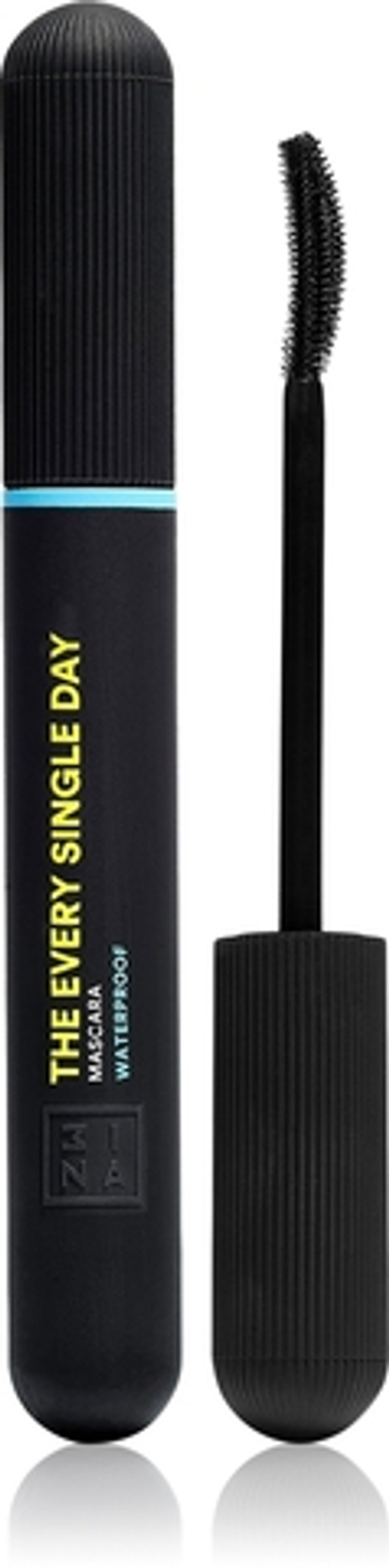 3INA The Every Single Day Mascara Waterproof - Водостойкая удлиняющая и подкручивающая тушь для ресниц, 7 ml