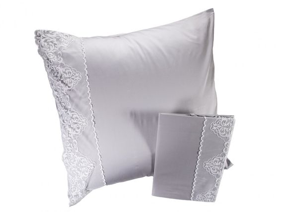 Наволочки 70х70 и 50х70 сатин жаккард 733 Asabella