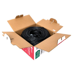 Кабель витая пара TERACOM Cat.5E F/UTP 4 пары solid внешний оболочка LDPE цвет черный (упак. 305м) (305.00 шт.)