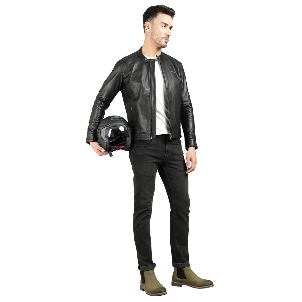 Куртка кожаная Royal Enfield Casual Leather Jacket