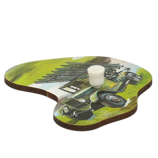 Деревянная рамка-вкладыш с ручками «Военная техника» 28*19,5 см,термопак Буратино