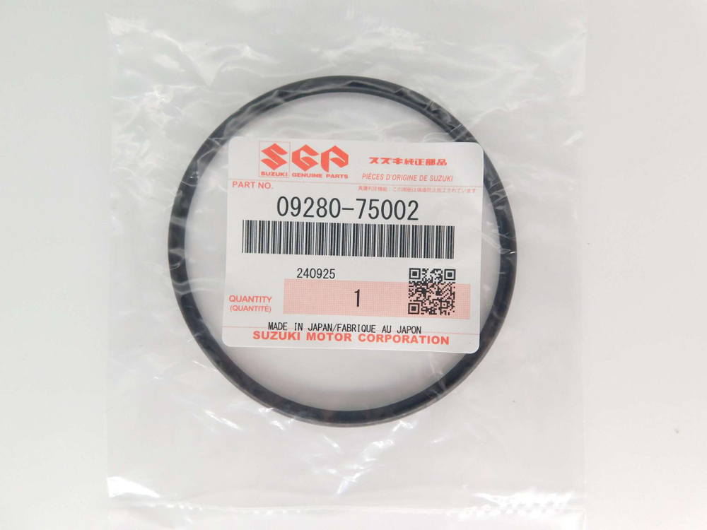 Кольцо уплотнительное Suzuki DF20 DF25 DF30 DT20 DT25 DT30 09280-75002-000