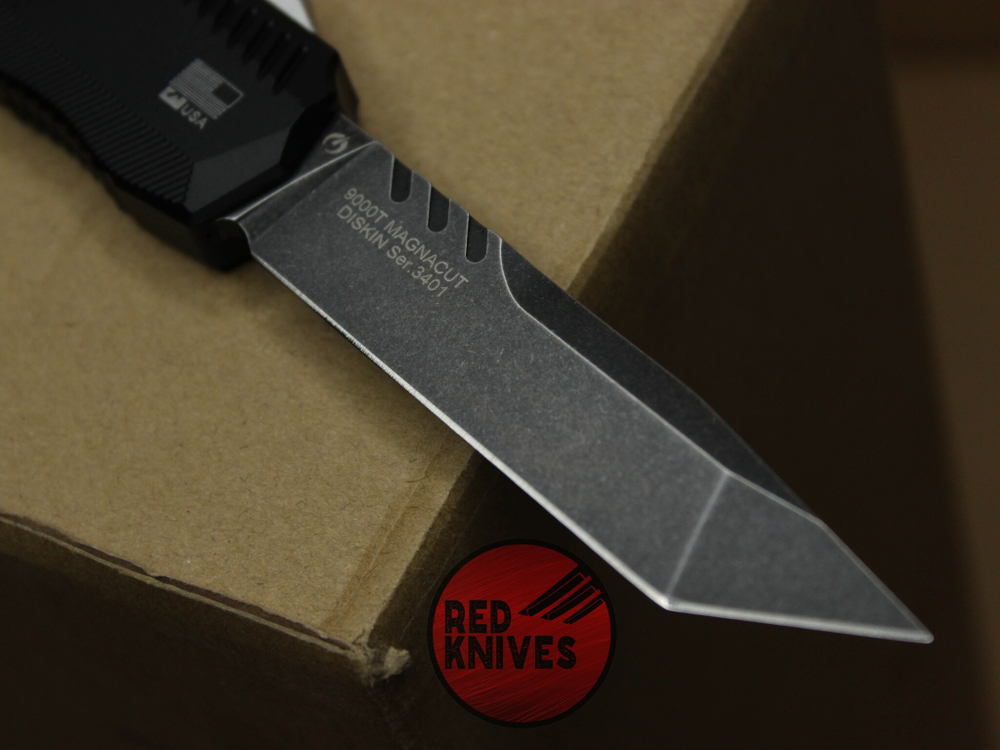 Нож Kershaw Livewire 9000 T/E - черная рук., клинок блэквош танто