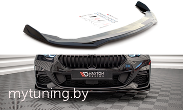 Сплиттер бампера переднего для BMW 2 серии F44 Gran Coupe M-Pack (19-...)