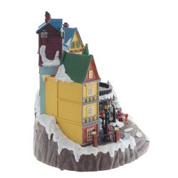 GAEM Фигурка декоративная "Рождество" (4 мелодии, подсвет, движ, 3xAA н/п, +USB), L40 W27 H32 см