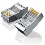 Коннектор RJ-45 (UTP) CAT 6, 100шт., Ugreen 50248