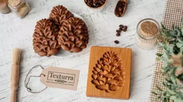 Рецепт кофейного печенья с узором