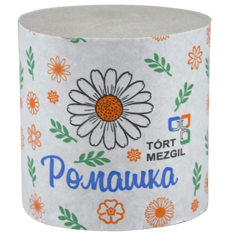 Туалетная бумага Ромашка серая  24 рул/упак