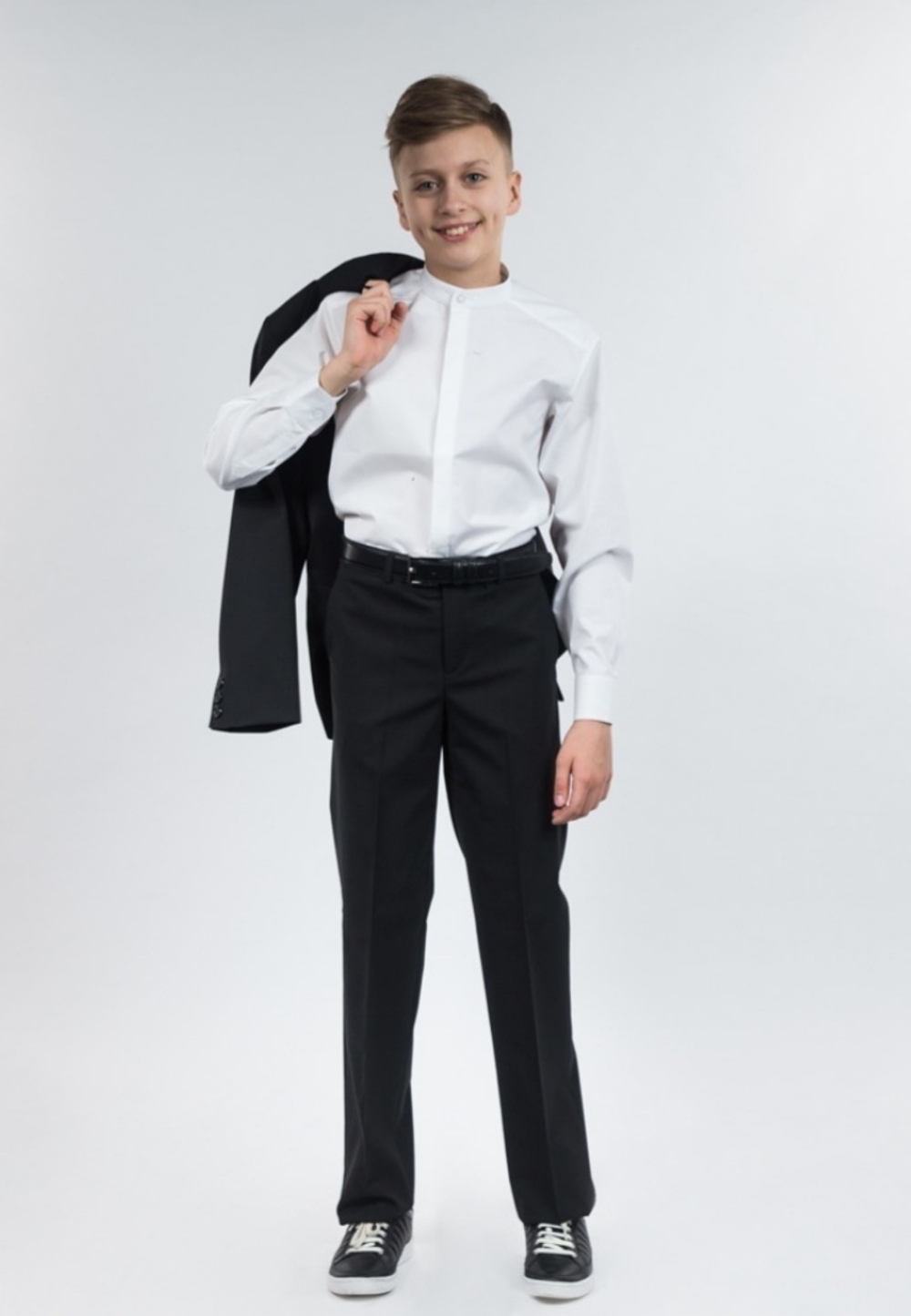 Брюки для мужские школьные классические классика синие темно-синие тёплые утеплённые на флисе с флисом зимние строгие прямые офисные на работу деловые со стелкой праздничные торжественные