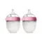 Набор из 2 бутылочек для кормления Comotomo Natural Feel Baby Bottle 150 мл Розовый