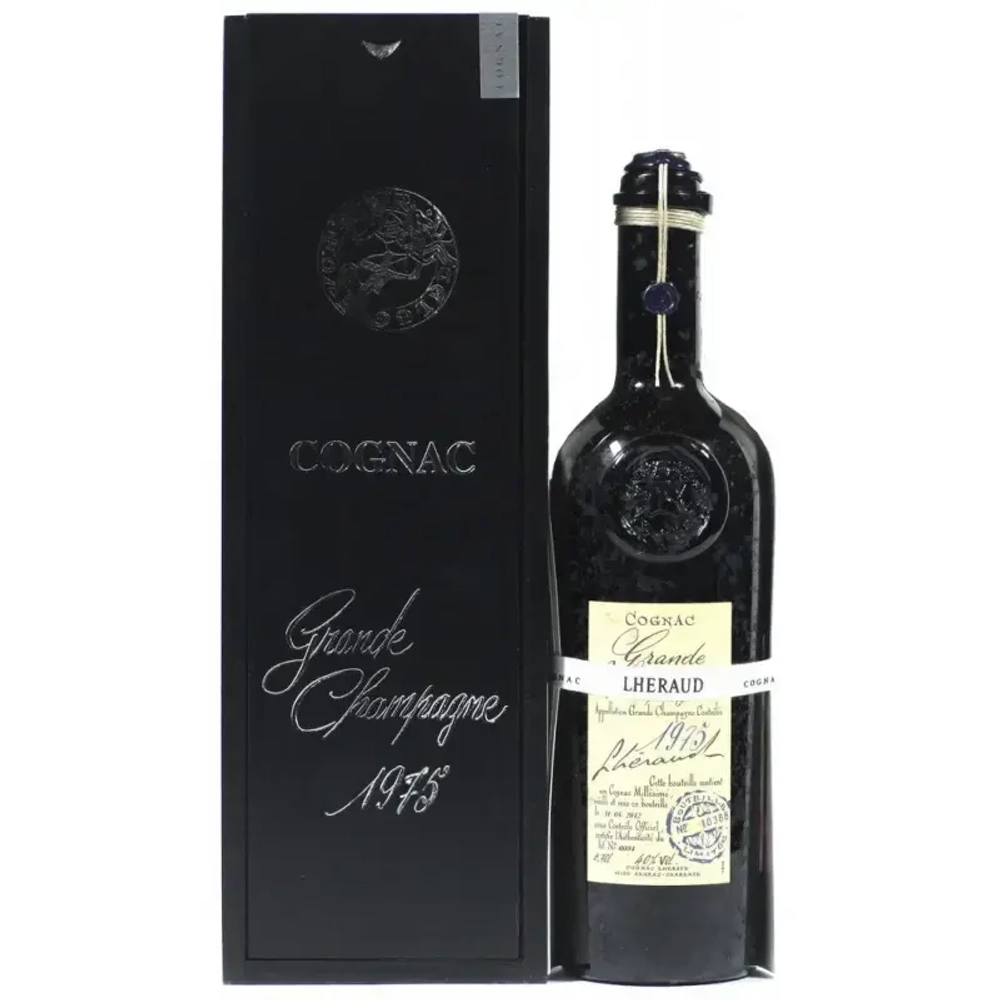 Lheraud Grande Champagne 1975г. 0,7л.