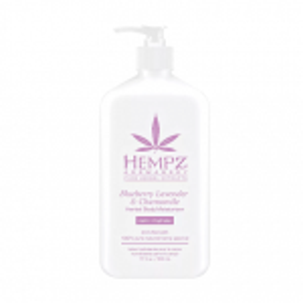 Молочко для тела "Черничная лаванда и Ромашка" Hempz Blueberry Lavender & Chamomile Herbal Body Moisturizer 500 мл