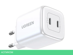 Сетевое зарядное устройство Ugreen CD294 White (15327)