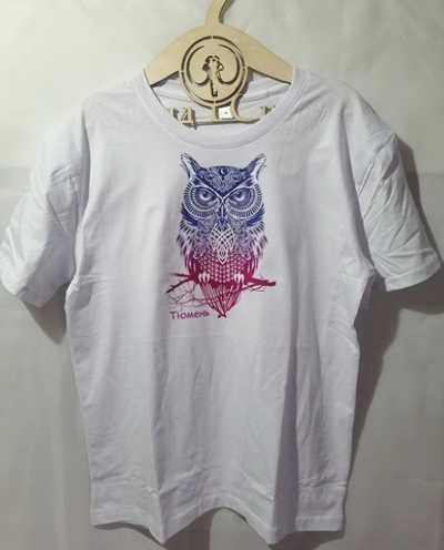 Футболка «Сова N1» х/б в асс-те