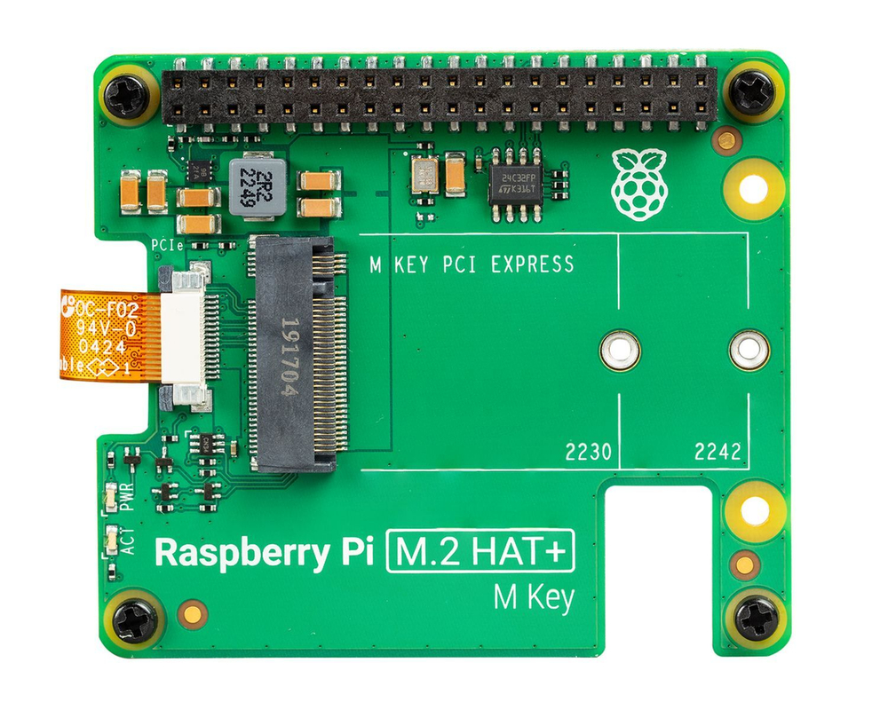 Raspberry Pi M.2 HAT+