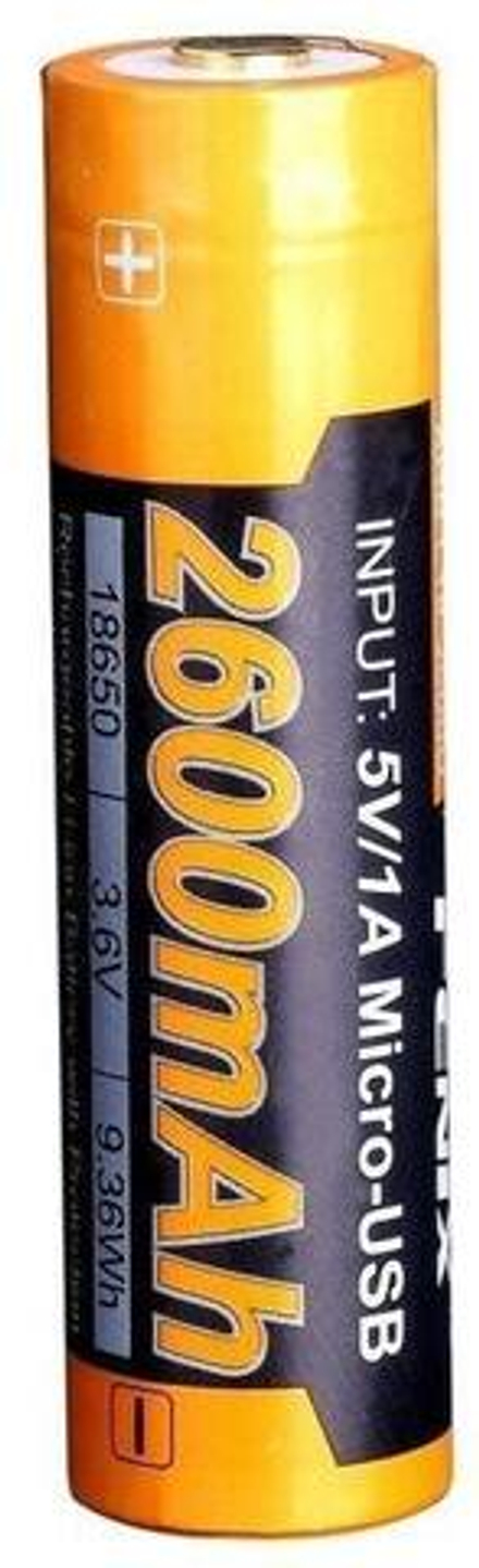 Аккумулятор Li-ion Fenix ARB-L18-2600U 18650