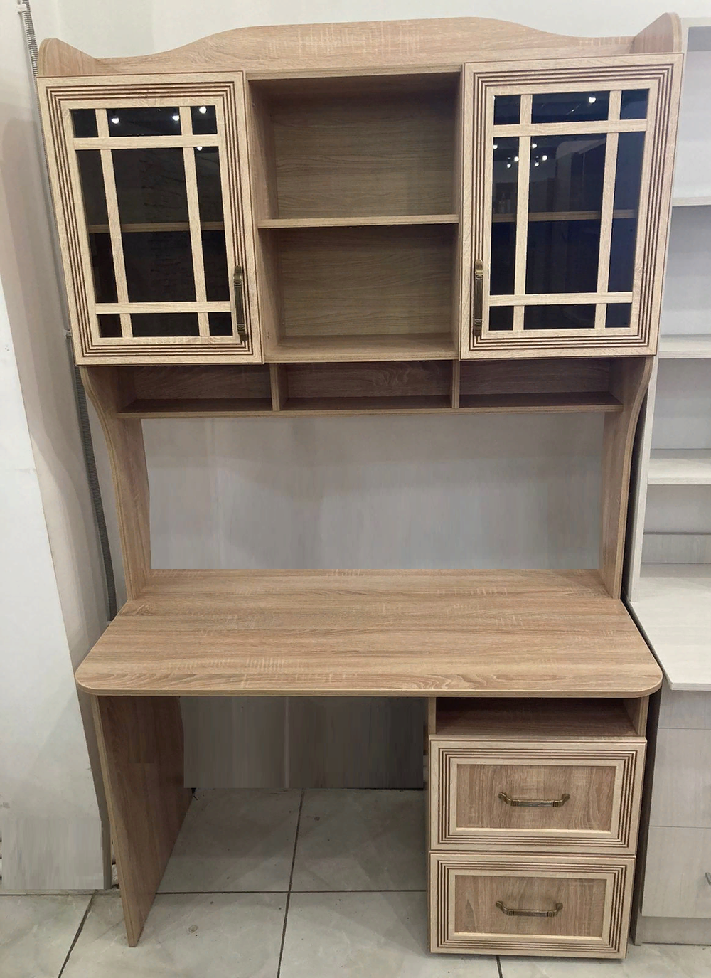 Стол письменный Бруно дуб сонома/дуб сонома