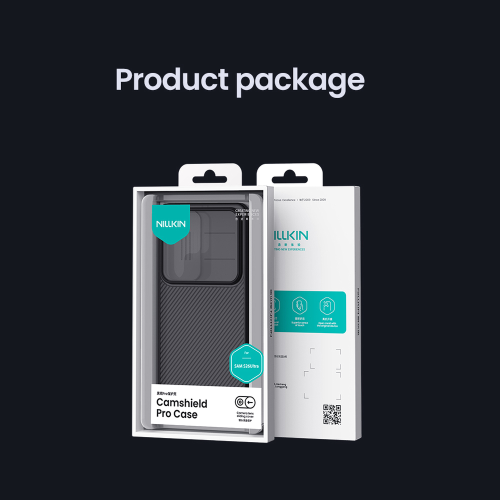 Чехол тонированный для смартфона Samsung Galaxy S26 Ultra, серия CamShield Pro (защитная сдвижная шторка для камеры) от Nillkin