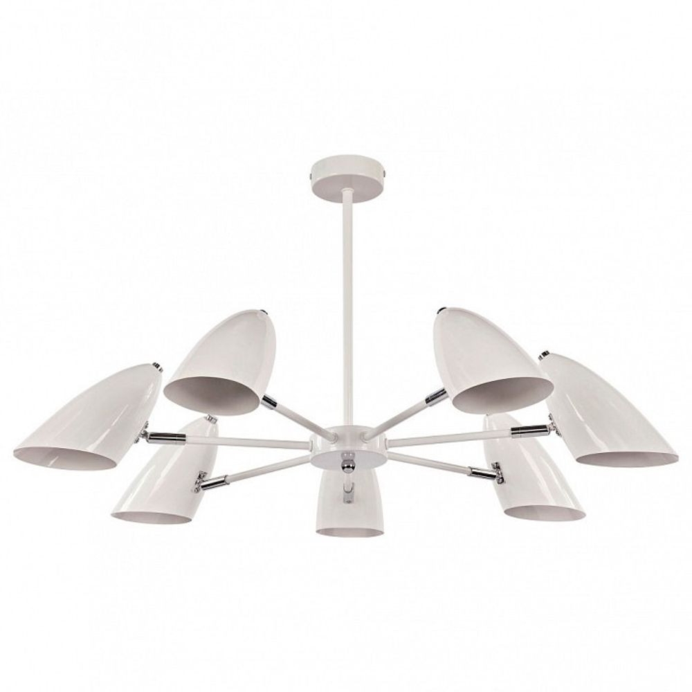 Люстра на штанге Freya Aida FR5852-CL-07-W