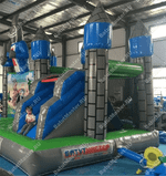 Коммерческий надувной батут "Замок самурая"