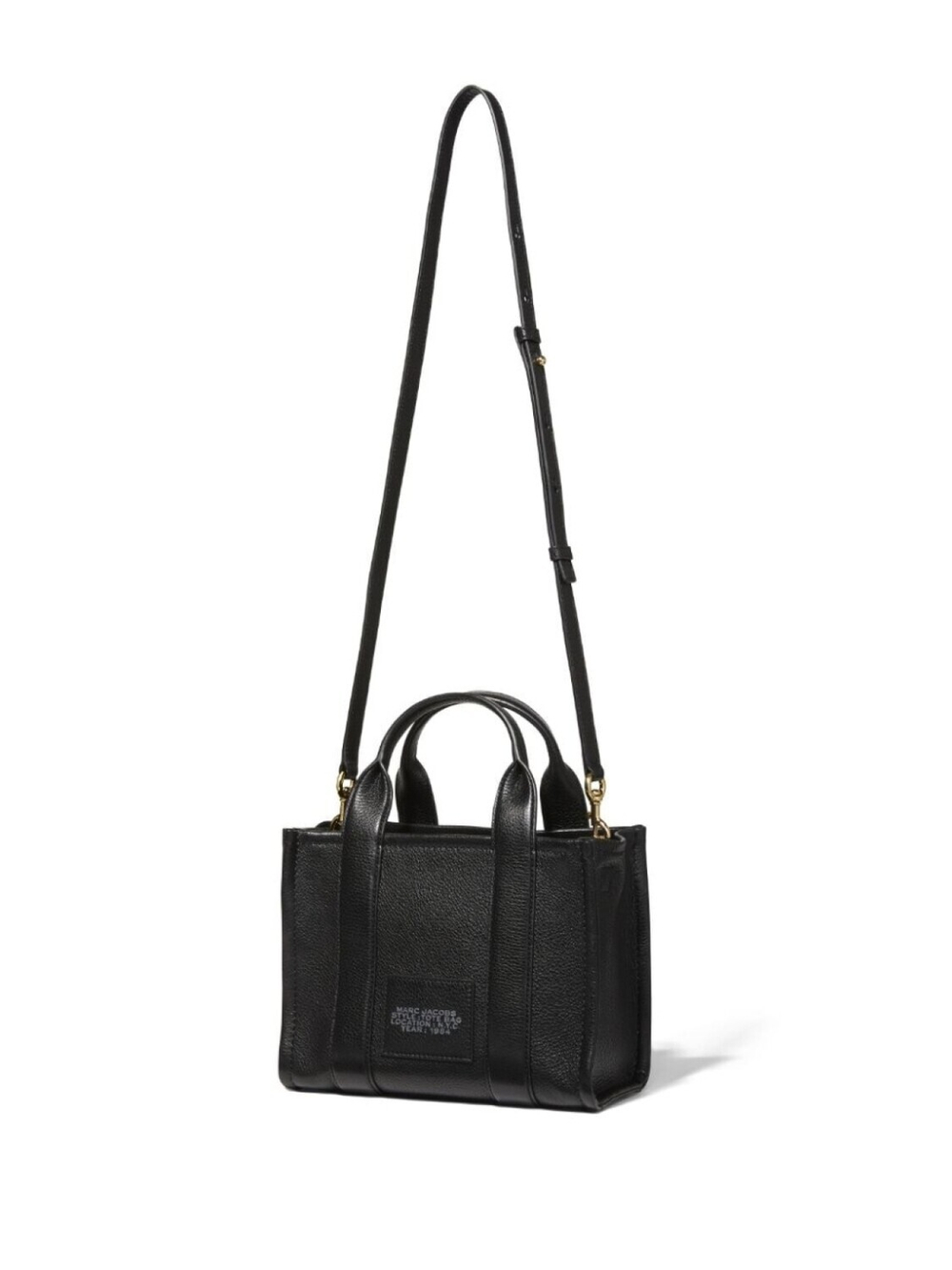 СУМКА MARC JACOBS THE LEATHER SMALL TOTE BAG BLACK