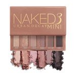 Мини-палетка теней для век Urban Decay Naked 3 Mini Eyeshadow Palette 6 Colors