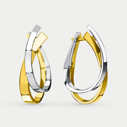 Серьги золотые