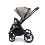 Коляска детская Peppy Monaco 2 в 1 Sandstone (песочный), рама черная