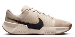Мужские кроссовки теннисные Nike Zoom GP Challenge Pro Premium - Бежевый, небесный, Золотой