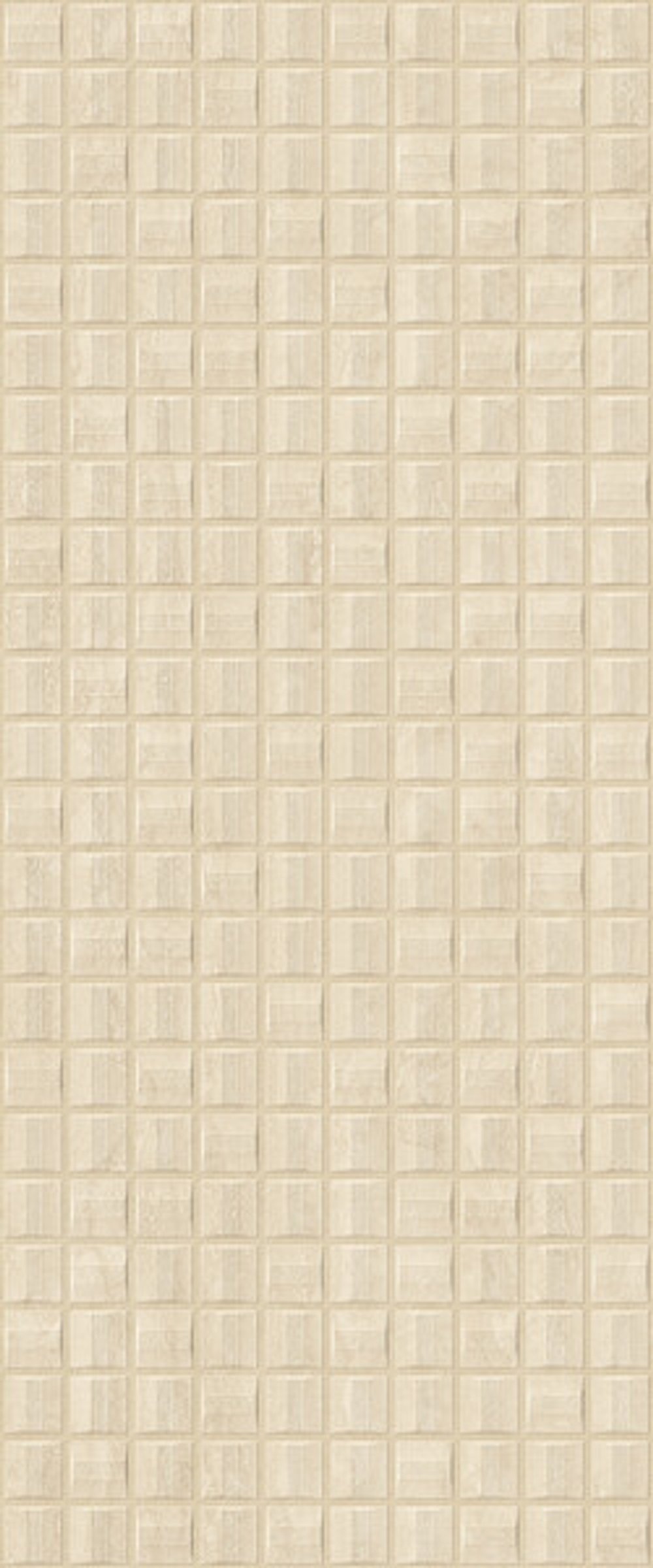 Керамическая плитка для стен ATLAS CONCORDE MARVEL T 3D Qube Navona Sand 50х120 HCP7 10мм